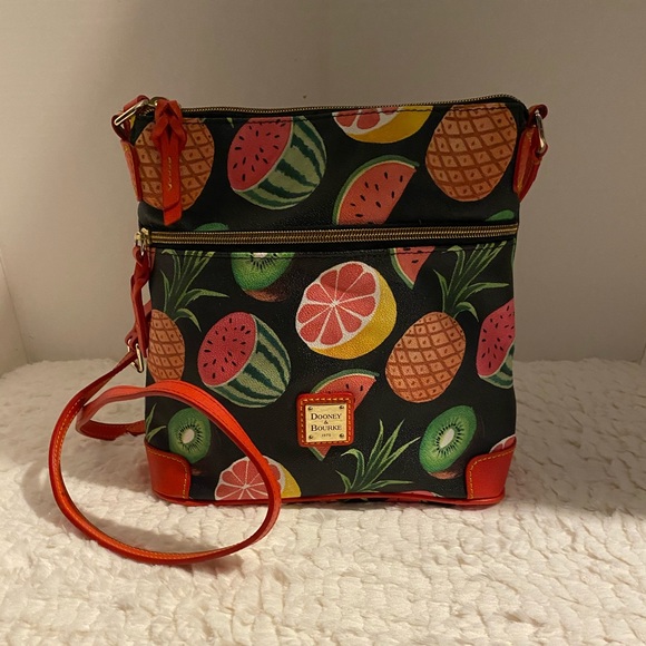 Dooney & Bourke Bags Dooney Bourke Fruit Print Crossbody Bag Poshmark